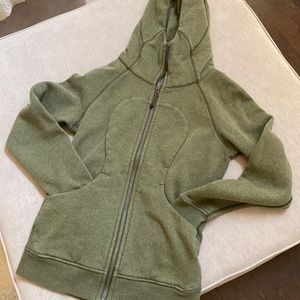 Lululemon Green Zip Up Hoodie